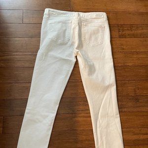 White Paige Jeans size 30 never been worn, straight leg.